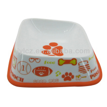 lovely ceramic pet bowl with silicone base